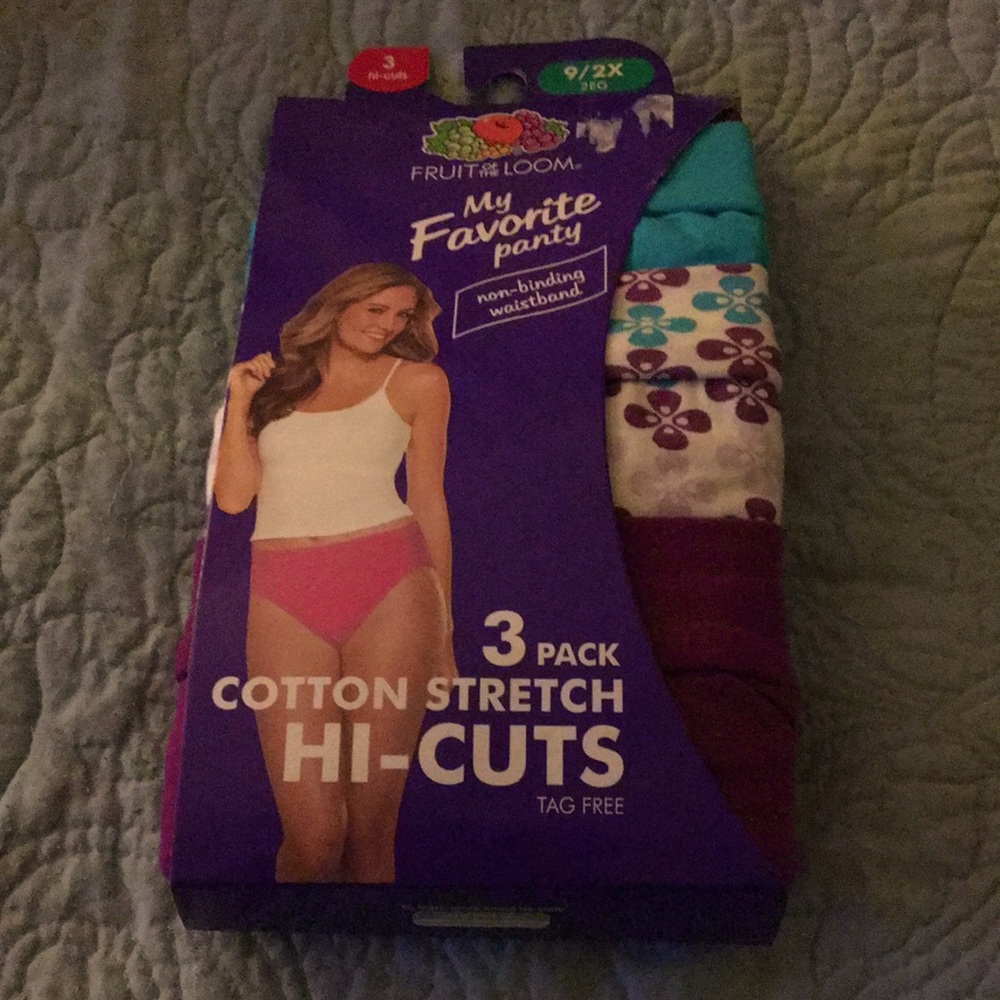 New Fruit of the Loom panties